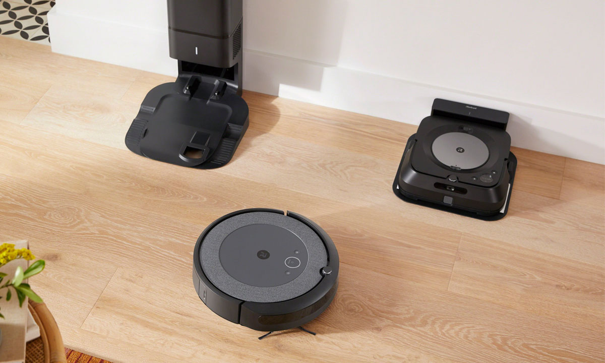 iRobot Roomba i3 Plus kết nối với robot lau nhà Braava